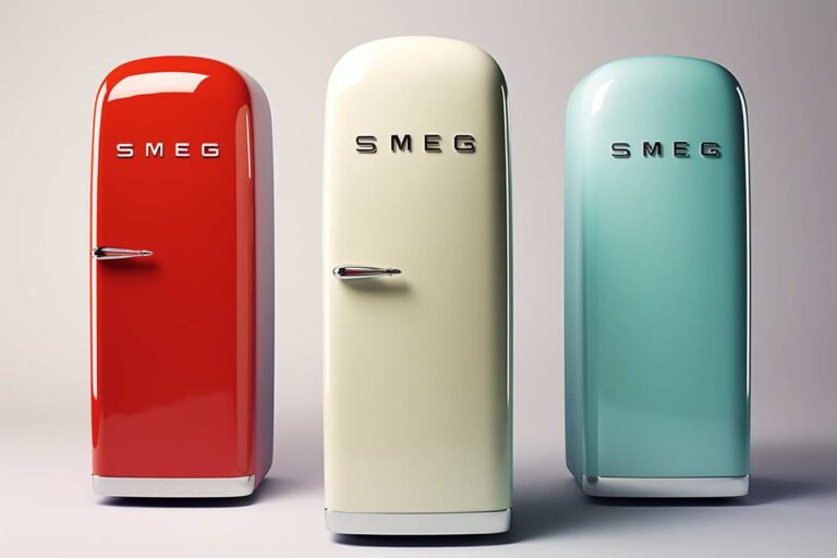 Der charme des kühlschrank retro smeg im modernen haushalt