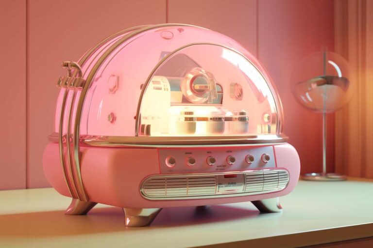 Kühlschrank pink retro – ein farbtupfer für jede küche